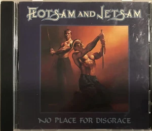 Flotsam And Jetsam ‎– No Place For Disgrace CD 1988 Elektra ‎9 60777-2 ORIGINAL - Picture 1 of 3