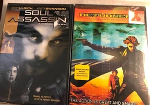 2 NEW Sci Fi & Action DVDs - Soul Assassin - Returner - Sealed 2002 2004 - Imagen 1 de 4