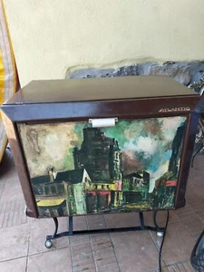 Frigorifero d'epoca Atlantic  frigo Bar Advertising Vintage Anni 60 Frigobar  - Foto 1 di 15