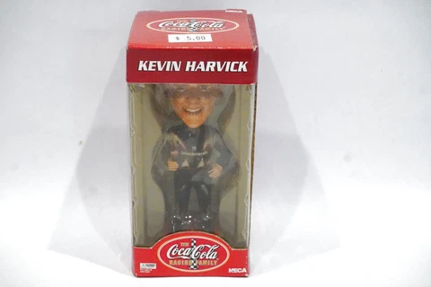 Kevin Harvick 2002 Coca-Cola Racing Family Bobble Head Head Knockers NECA NEW! Cover