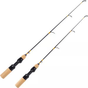 Telescopic Ice Fishing Rod Mini Ice Winter Pole Portable Telescopic 55/65cm - Picture 1 of 23