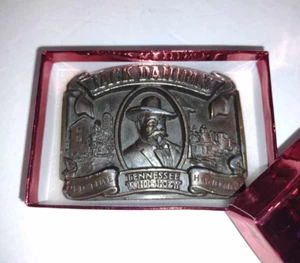 Jack Daniels Tennessee Whiskey Old Time Hand Made C-190 Gürtelschnalle 1989 - Bild 1 von 8