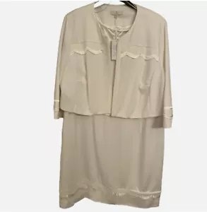 A Joanna Hope UK Size 24 Woman’s Dress & Matching Jacket. RRP£149 - Picture 1 of 8