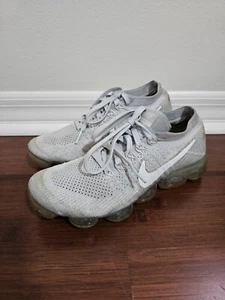 Nike Air VaporMax Flyknit Womens  Running Sneakers Gray Sz 8 (105) - Picture 1 of 17