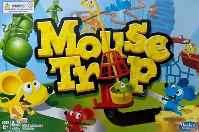 MOUSETRAP! Game by Hasbro Gaming - 2016 Edition Mouse Trap! (6yrs+) ~ Complete - Image 1 of 4