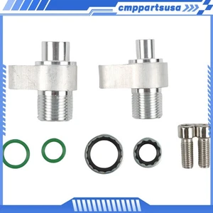 2pcs 13mm 16mm Swap A/C Compressor Adapter Fittings 451-1105 For 10S17F 10S20F - Picture 1 of 7
