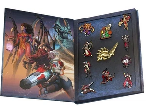 Lot de 9 pin's de collection Blizzcon Blizzard édition limitée Warcraft - Photo 1/16
