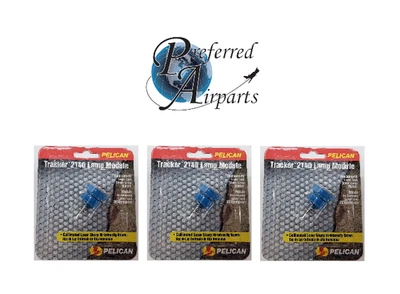 Lote de 3 nuevos módulos de lámpara de xenón de repuesto Pelican Excedente, p/n 2144 para 2140 Foto 1 de 3