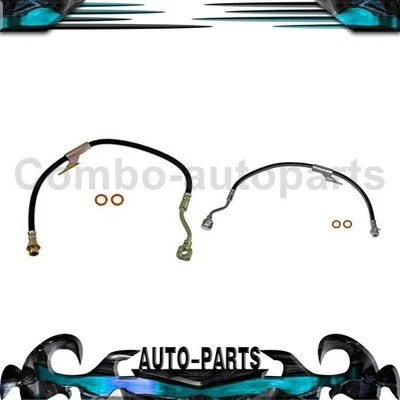 Front Left & Right Brake Hydraulic Hose for 1988-1999 Chevrolet C1500 C2500 - Image 1 of 4