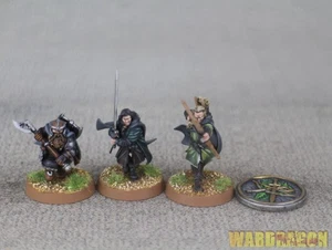 The Lord Of Rings WDS painted The Three Hunters c17 - Picture 1 of 5