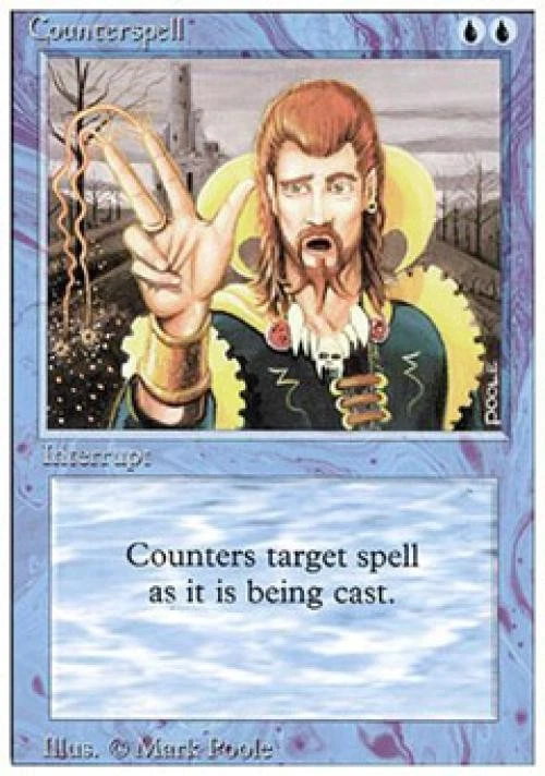 Counterspell - Damaged / Poor MTG Revised - Image 1 of 1