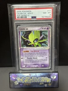 Pokemon Karte Celebi ex 017/017 EX Holo Pop Series 2 PSA 8 NM MT - Bild 1 von 2