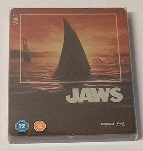 Jaws (4K Ultra HD) Film Vault Steelbook *New/Loose Disc* - Picture 1 of 5