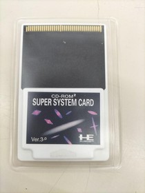 NEC PC Engine Soft Super System Card VER 3.0 Used