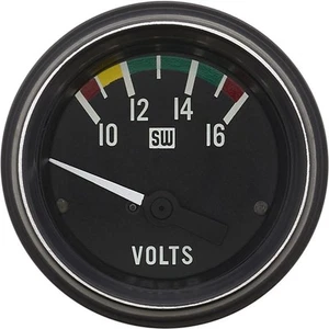 Stewart Warner 284H Heavy Duty 2-1/16 Inch Voltmeter Gauge - Picture 1 of 6