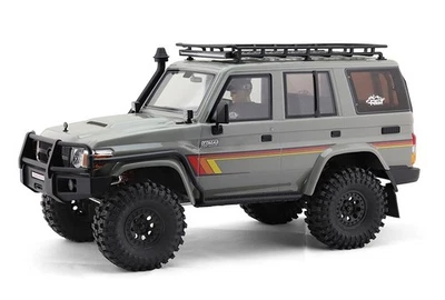 RC 1/10 TOYOTA LAND CRUISER LC76 2-Gang mit LED - GRAU -RTR- - Bild 1 von 4