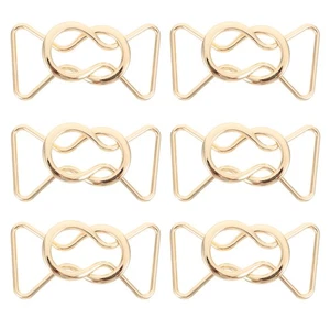 6 paia fibbie per cintura in vita fibbie per cintura in lega fibbie per cintura in vita - Foto 1 di 15