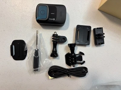 Helmet Action Camera – 4K Ultra HD 16MP Waterproof Sports Cam, 145° Wide-Angl... - Image 1 of 4