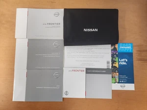 2018 Nissan Frontier Owner’s Manual - Complete Set - Bild 1 von 1