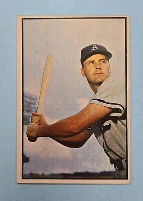 Tarjeta A Bowman Color Gus Zernial #13 1953 Foto 1 de 2