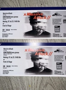 Massive Attack Bonn Konzerttickets 07.07.25 VIP Ticket Front of Stage VB! - Bild 1 von 1