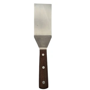 Kitchen Essentials Les Essentials De La Cuisine Spatola Manico Legno Inox VN - Foto 1 di 5