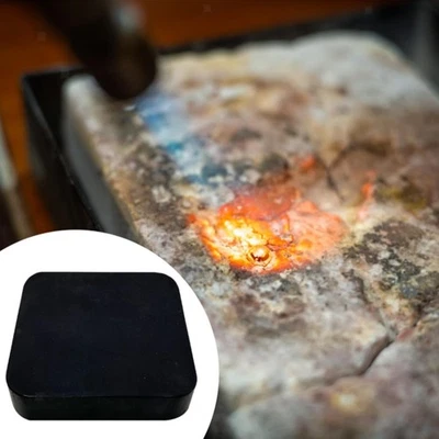 Rubber Bench Block Dapping Pad for Jewelry Making Work Surface Repair Tool - Image 1 of 4