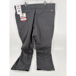 Dickies Herren Arbeitshose Grau 42x30 Neu Bootcut Gerades Bein - Bild 1 von 11