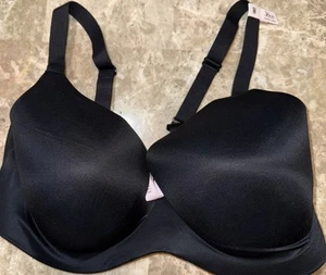 Victoria Secret 36DD Black Infinity Flex Lightly Lined Perfect Coverage Bra New - Picture 1 of 9