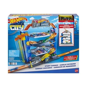 Hot Wheels City Stunt Garage Playset with Elevator, Ages 3–8 - Picture 1 of 6