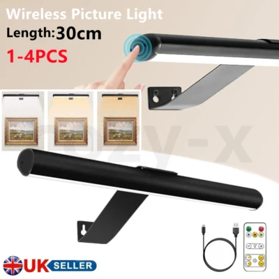 Wireless Picture Lights Dimmable Dartboard Light Rechargeable Art Display Lights - Image 1 of 4