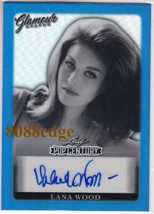 2022 POP CENTURY GLAMOUR AUTO: LANA WOOD #20/30 AUTOGRAPH "DIAMONDS ARE FOREVER" - Picture 1 of 11