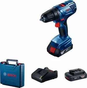 Bosch GSR 180 LI Trapano avvitatore con 2x 2ah Batteria 18V - Foto 1 di 1