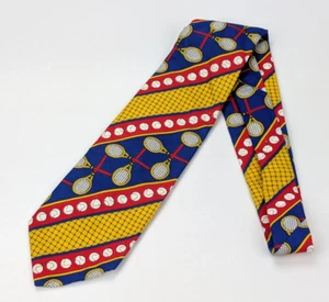 Vintage A Happy Tie Don't Give Up The Ship Multisport Herrenkrawatte 53" lang 4,25" breit - Bild 1 von 7