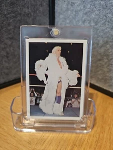 1988 Wonderama NWA Wrestling Card Ric Flair #1 White Robe Champion Fresh Pull - Picture 1 of 14