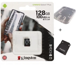 Carte Mémoire Micro Sd Class 10 + Adaptateur+ Etui 32 GO 64 GO 128 GO GB express - Photo 1/8