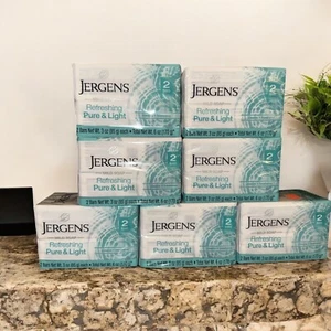 14 Bars Jergens Mild Soap, Refreshing Pure And Light 7x (2pks) 3 Oz - Picture 1 of 2