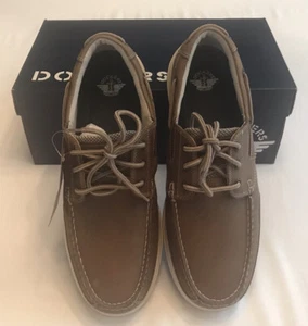 Men's Dockers 11 M Beacon “Never Wet” Leather & Mesh Boat Shoes/Loafers $80 NIB - Picture 1 of 12