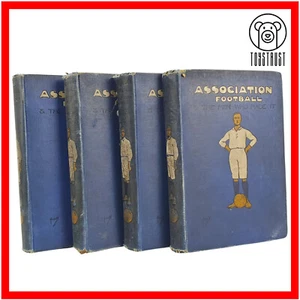 Association Football & The Men Who Made It Book Set Gibson Pickford Vol. 1 2 3 4 - Picture 1 of 21