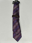 Mens St Patrick Blue Red Pattern Tie With Matching Pocket Square New