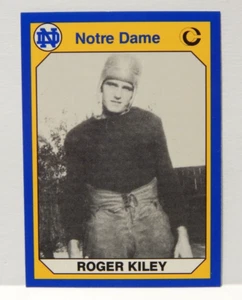 Notre Dame College Football Roger Kiley Card 193 - Picture 1 of 2