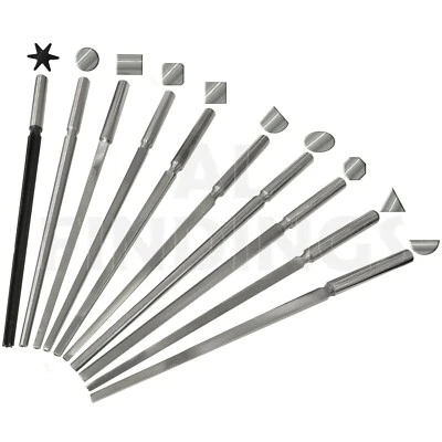 Ring Bezel Mandrel Range : Steel Shaping Forming Hammering Jewellery Craft Tool