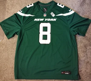 Neu Nike Herren On Field Aaron Rodgers #8 New York Jets grün Trikot Größe XXL - Bild 1 von 7