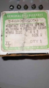 General Electric GE 546A301G053 4 Pole Contact Kit Size 1 (BS-23) - Picture 1 of 2