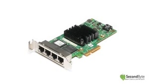 Dell Intel I350-T4 Quad Port Gigabit Ethernet Server Network Adapter 0T34F4 - Photo 1/1