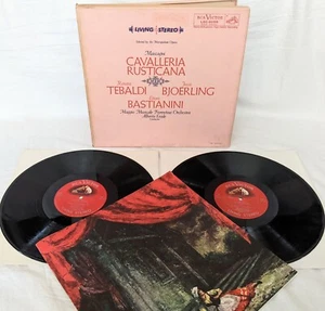 RCA Victor LSC-6059 2X lp Mascagni CAVALLERIA RUSTICANA stereo 1S/ 1S booklet SD - Picture 1 of 10