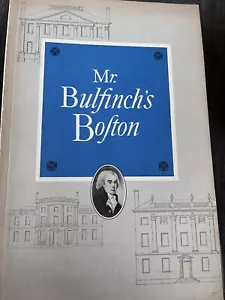 Mr Bulfinchs Boston Old Colony Trust 1963 illustrated Jack Frost - Picture 1 of 2
