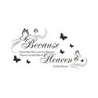  Because Someone We Love Is In Heaven Removable Art Murals Wall Stickers Decals
