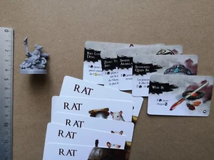 THE RAT MINIATURE +CARTES EN FRANCAIS/ ORIENTAL /THE GREAT WALL G317 - Imagen 1 de 1