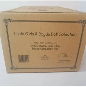 Little Girls and Boyds Doll, Mary with Felice A Little Lamb, New in Original Box - Picture 1 of 4